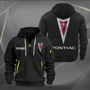 Sportswearmerch Pontiac Car Half Zip Hoodie For Fan