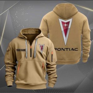 Sportswearmerch Pontiac Car Half Zip Hoodie For Fan
