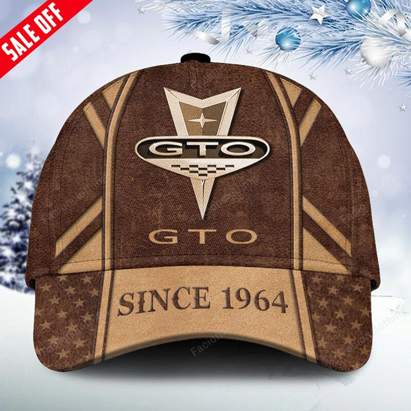 Sportswearmerch Pontiac GTO Car Personalized Cap For Fan