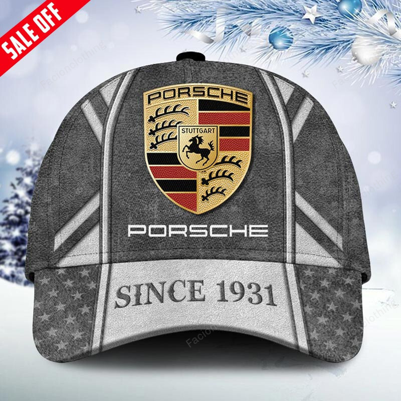 Sportswearmerch Porsche Car Personalized Cap For Fan