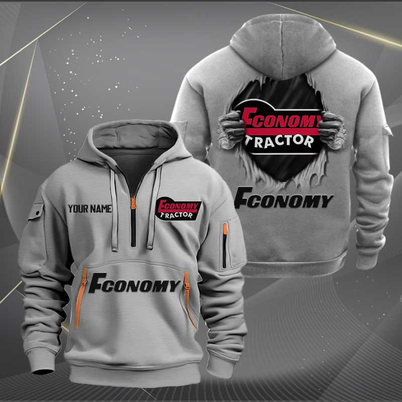 Sportswearmerch Power King Car Personalized Half Zip Hoodie For Fan