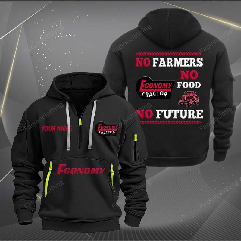 Sportswearmerch Power King Car Personalized Half Zip Hoodie For Fan