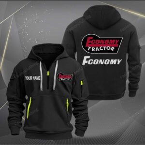 Sportswearmerch Power King Car Personalized Half Zip Hoodie For Fan