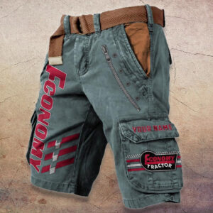 Sportswearmerch Power King Car Denim Shorts For Fan