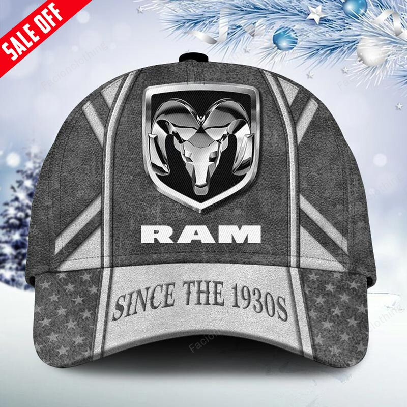Sportswearmerch Ram truck Car Personalized Cap For Fan