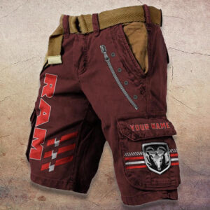 Sportswearmerch Ram Truck Denim Shorts For Fan