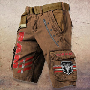 Sportswearmerch Ram Truck Denim Shorts For Fan