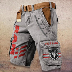Sportswearmerch Ram Truck Denim Shorts For Fan