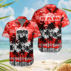 Sportswearmerch Ram Truck Hawaiian Shirt For Fan