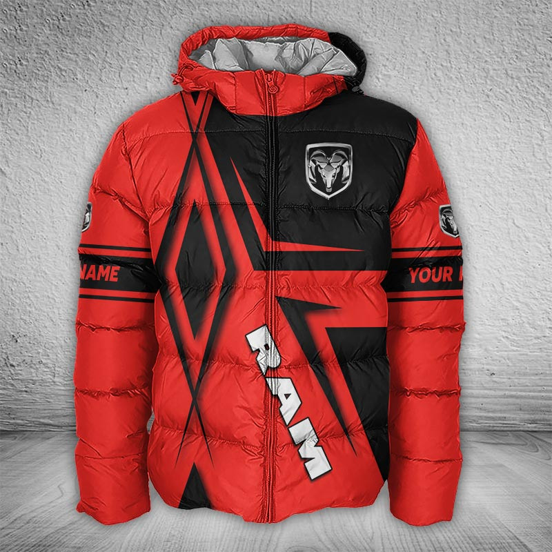 Sportswearmerch Ram TrucksPuffer Jacket For Fan