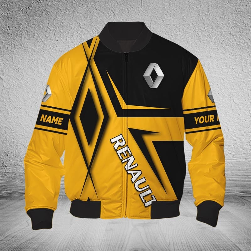 Sportswearmerch Renault Car Bomber Jacket For Fan