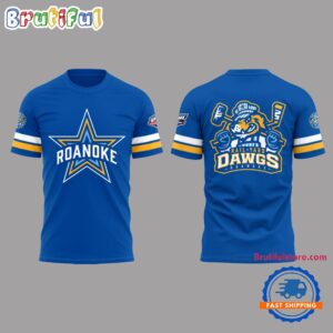 Sportswearmerch Roanoke Rail Yard Dawgs SPHL T-Shirt For Fan