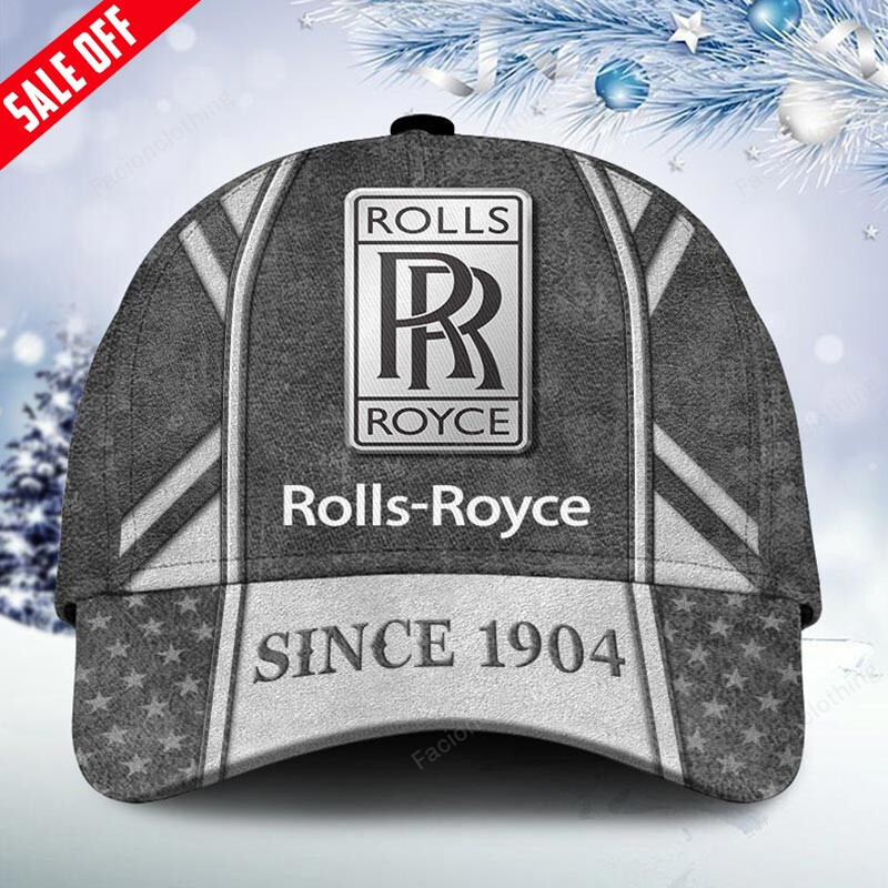 Sportswearmerch Rolls Royce Car Personalized Cap For Fan