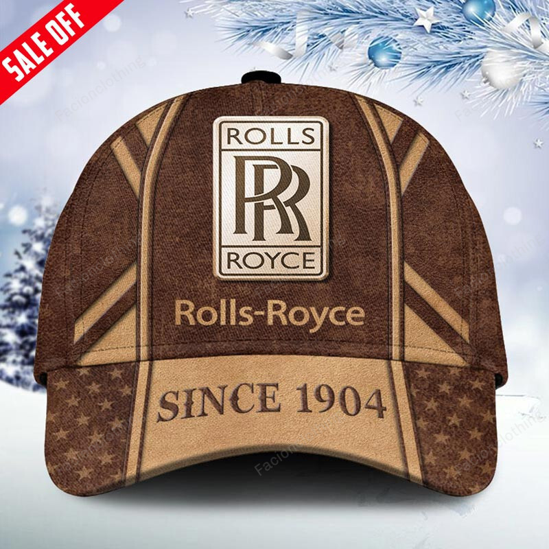 Sportswearmerch Rolls Royce Car Personalized Cap For Fan
