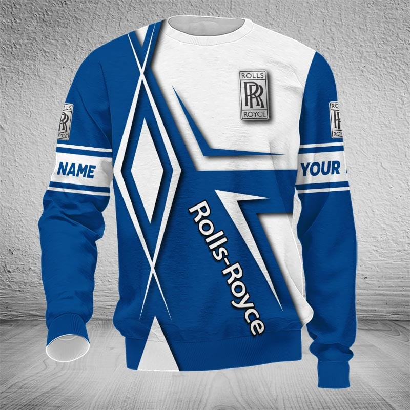 Sportswearmerch Rolls Royce Car Sweater For Fan