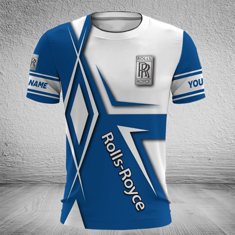 Sportswearmerch Rolls Royce Car T-shirt For Fan