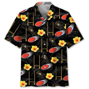 Sportswearmerch Rugby Goal Hawaiian Shirt For Fan