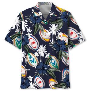 Sportswearmerch Rugby Tropical Nature Hawaiian Shirt For Fan