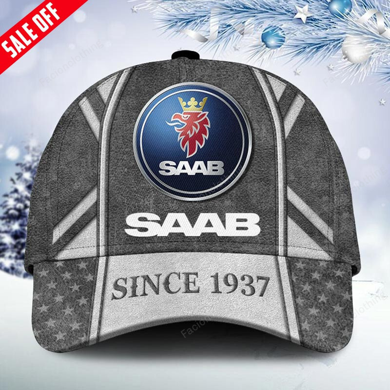 Sportswearmerch Saab Car Personalized Cap For Fan