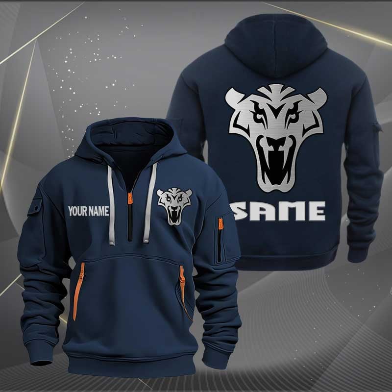 Sportswearmerch Same Car Personalized Half Zip Hoodie For Fan