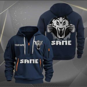 Sportswearmerch Same Car Personalized Half Zip Hoodie For Fan