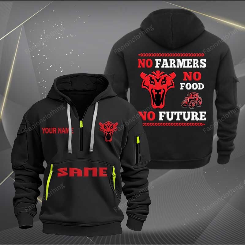Sportswearmerch Same Car Personalized Half Zip Hoodie For Fan