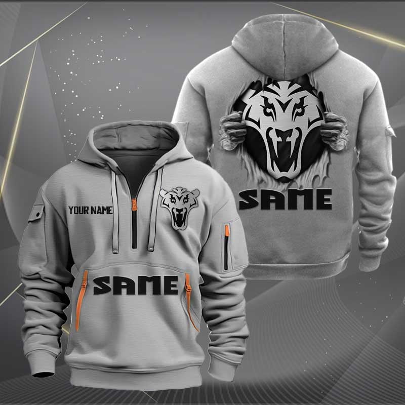 Sportswearmerch Same Car Personalized Half Zip Hoodie For Fan