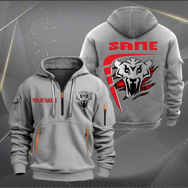 Sportswearmerch Same Car Personalized Half Zip Hoodie For Fan