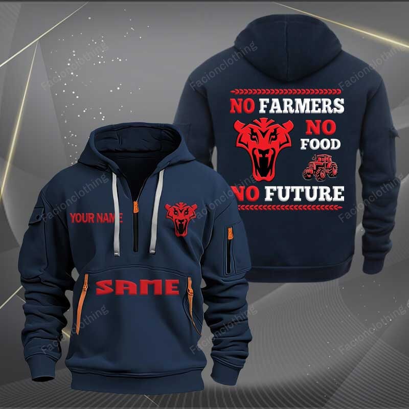 Sportswearmerch Same Car Personalized Half Zip Hoodie For Fan
