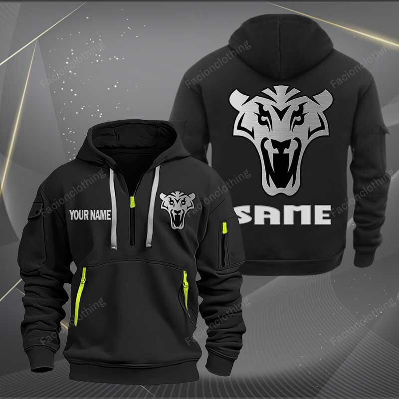 Sportswearmerch Same Car Personalized Half Zip Hoodie For Fan