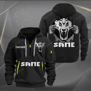 Sportswearmerch Same Car Personalized Half Zip Hoodie For Fan
