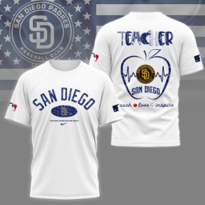 Sportswearmerch San Diego Padres MLB Personalized T-shirt For Fan
