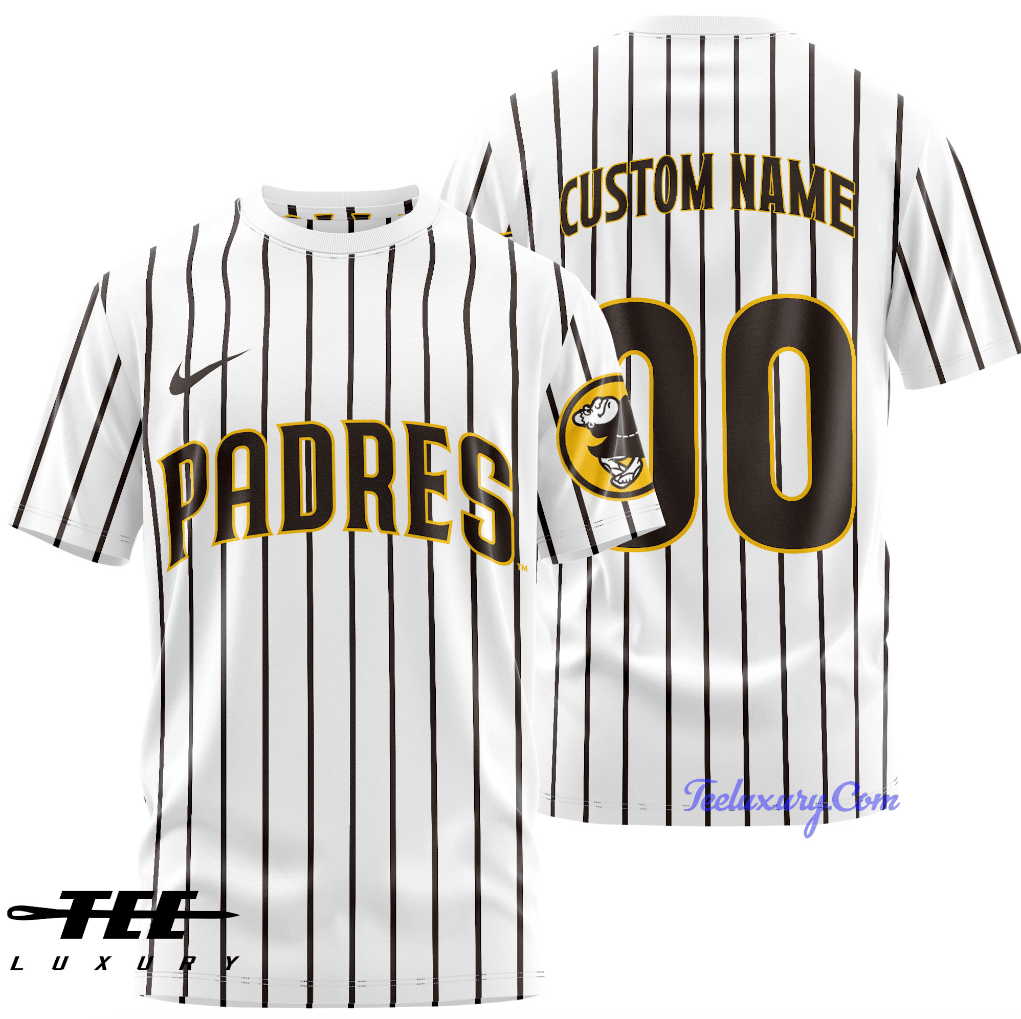 Sportswearmerch San Diego Padres MLB Personalized T-shirt For Fan