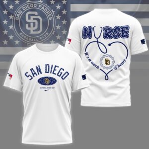 Sportswearmerch San Diego Padres MLB Personalized T-shirt For Fan