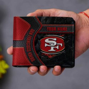 Sportswearmerch San Francisco 49ers NFL Men Folded Wallet Gift For Fans