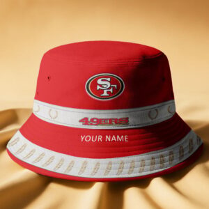 Sportswearmerch San Francisco 49ers NFL New Style Bucket Hat For Fans