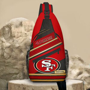 Sportswearmerch San Francisco 49ers NFL Personalized Sling Bag For Fan