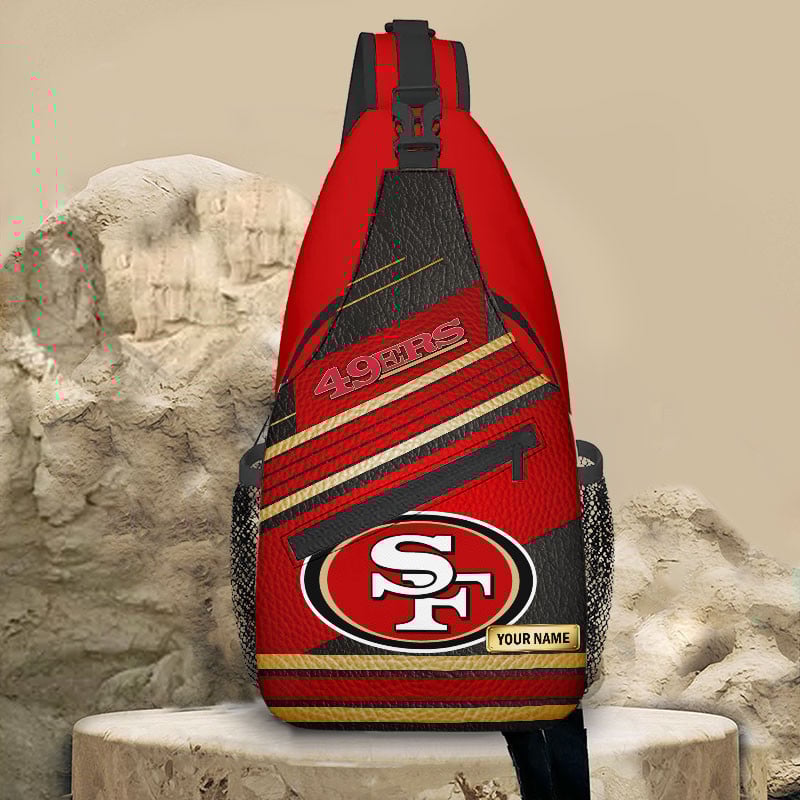 Sportswearmerch San Francisco 49ers NFL Personalized Sling Bag For Fan