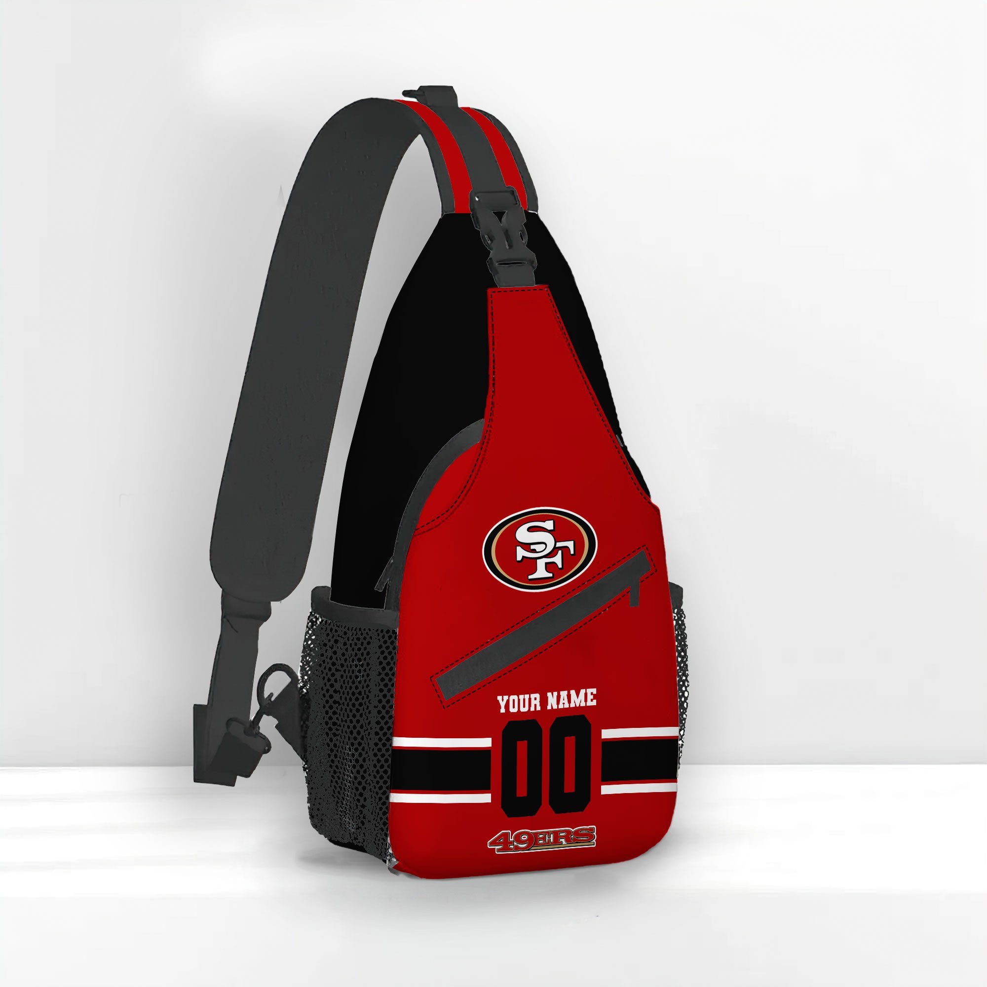 Sportswearmerch San Francisco 49ers NFL Personalized Sling Bag For Fan