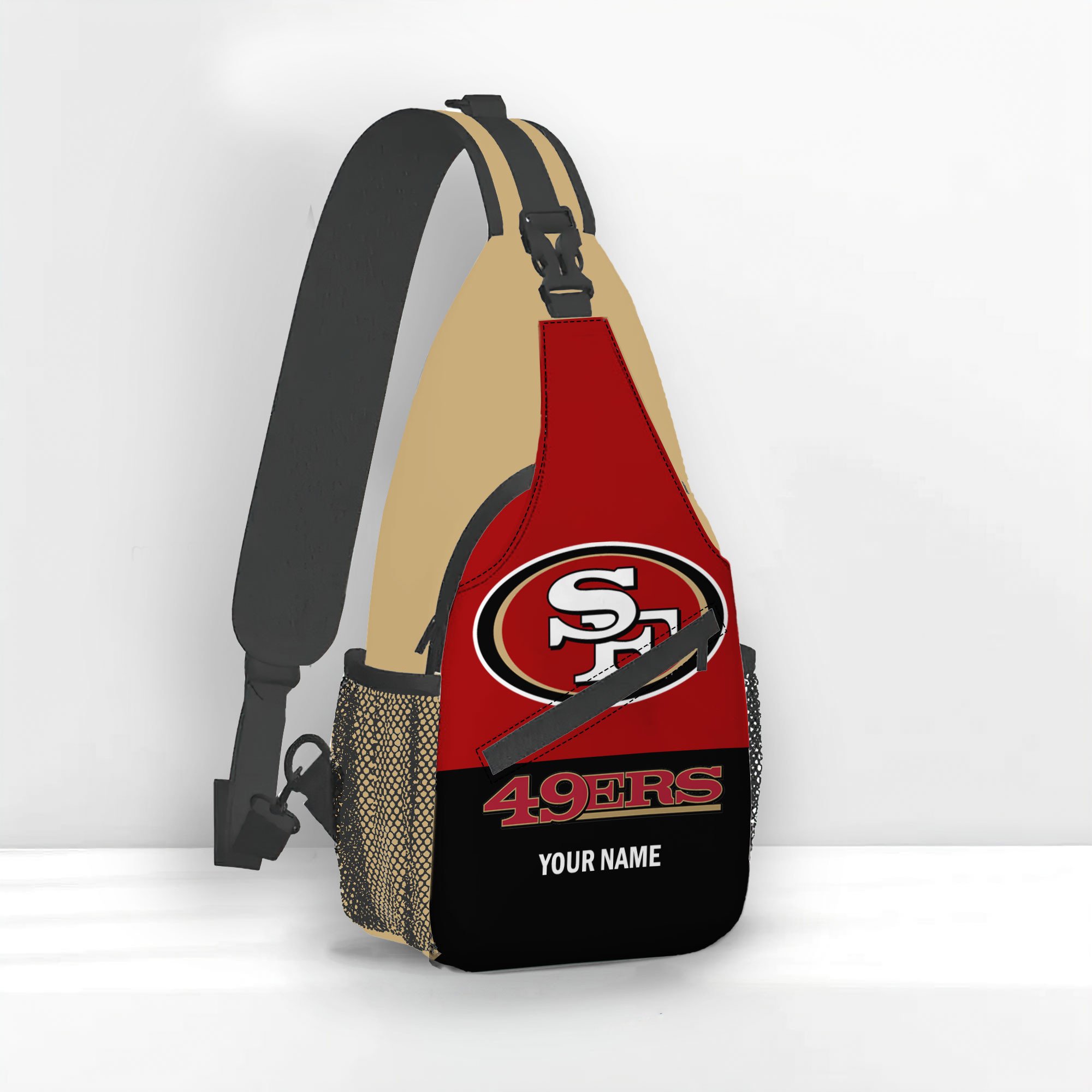 Sportswearmerch San Francisco 49ers NFL Personalized Sling Bag For Fan