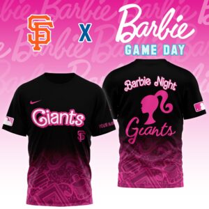 Sportswearmerch San Francisco Giants MLB Personalized T-shirt For Fan