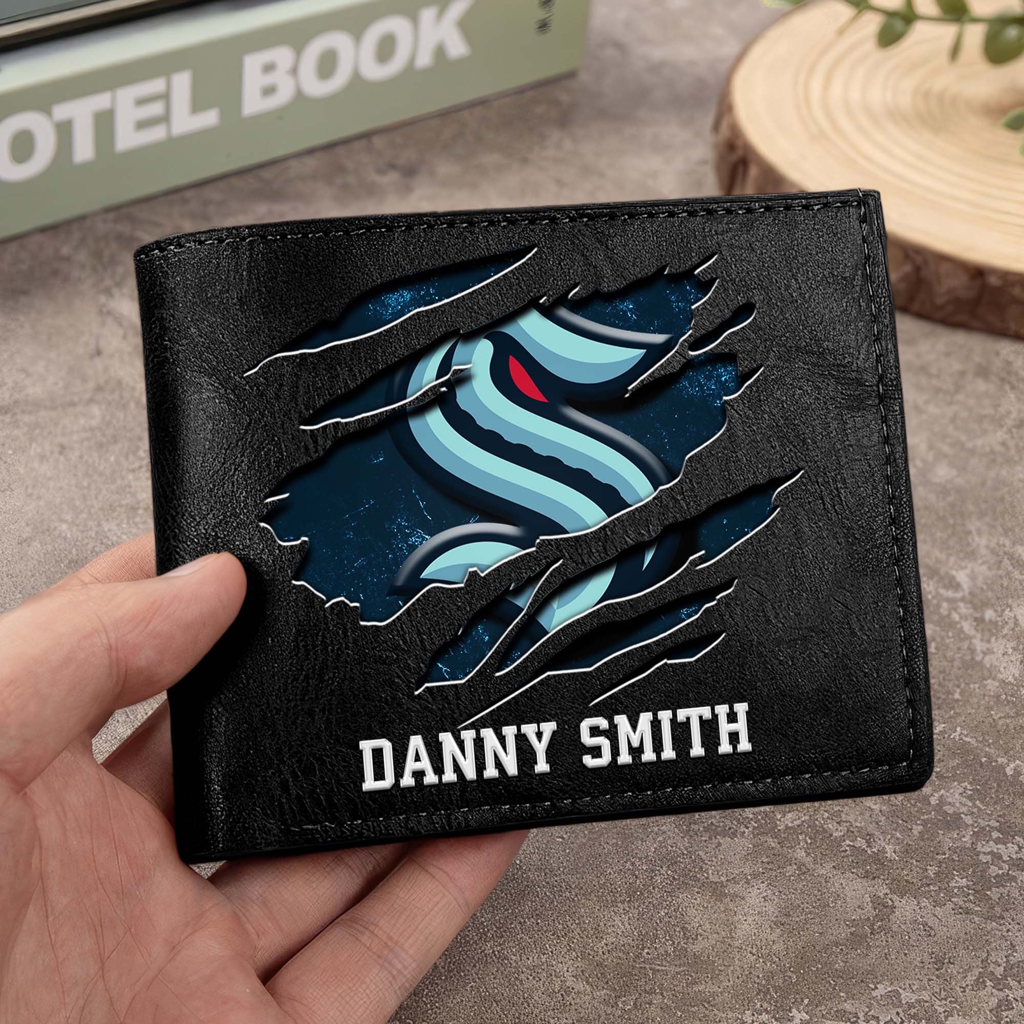 Sportswearmerch San Jose Sharks NHL Men Wallet For Fan