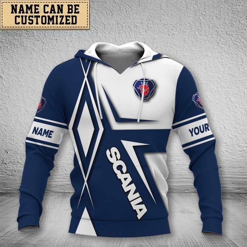 Sportswearmerch Scania Car Hoodie For Fan