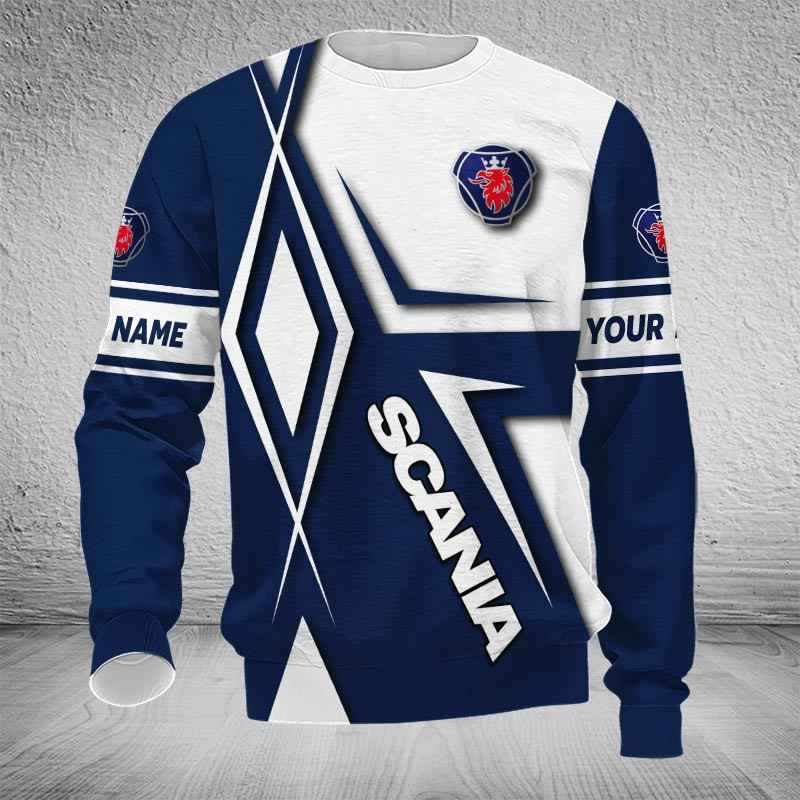 Sportswearmerch Scania Car Sweater For Fan