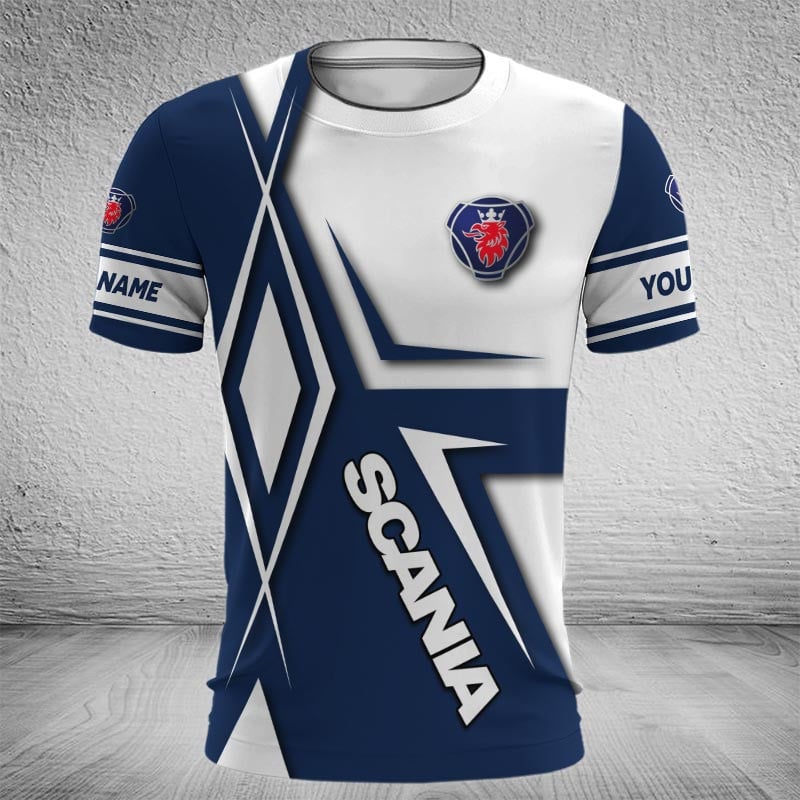 Sportswearmerch Scania Car T-shirt For Fan