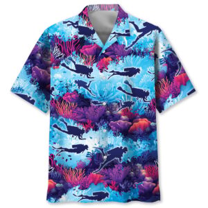 Sportswearmerch Scuba Diving Reef Explorer Hawaiian Shirt For Fan