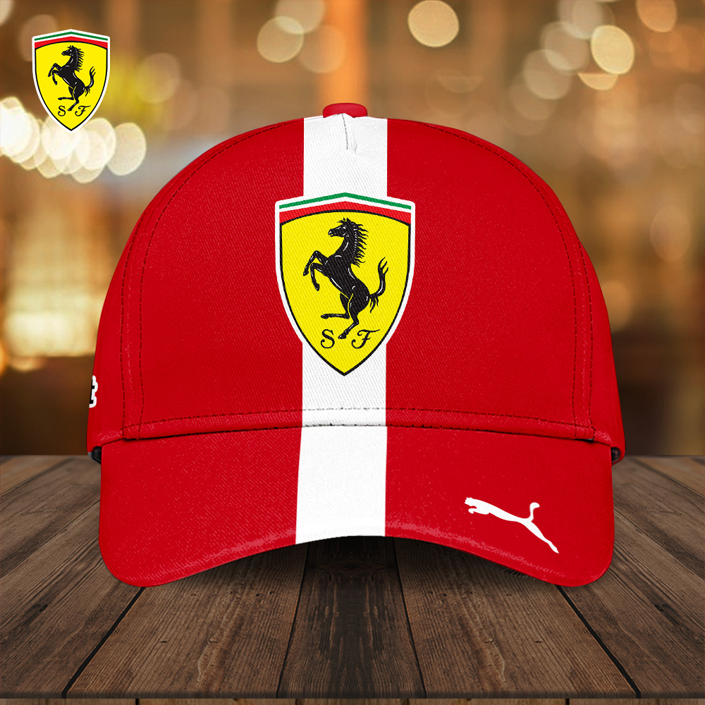 Sportswearmerch Scuderia Ferrari Car Classic Cap Gift For Fan