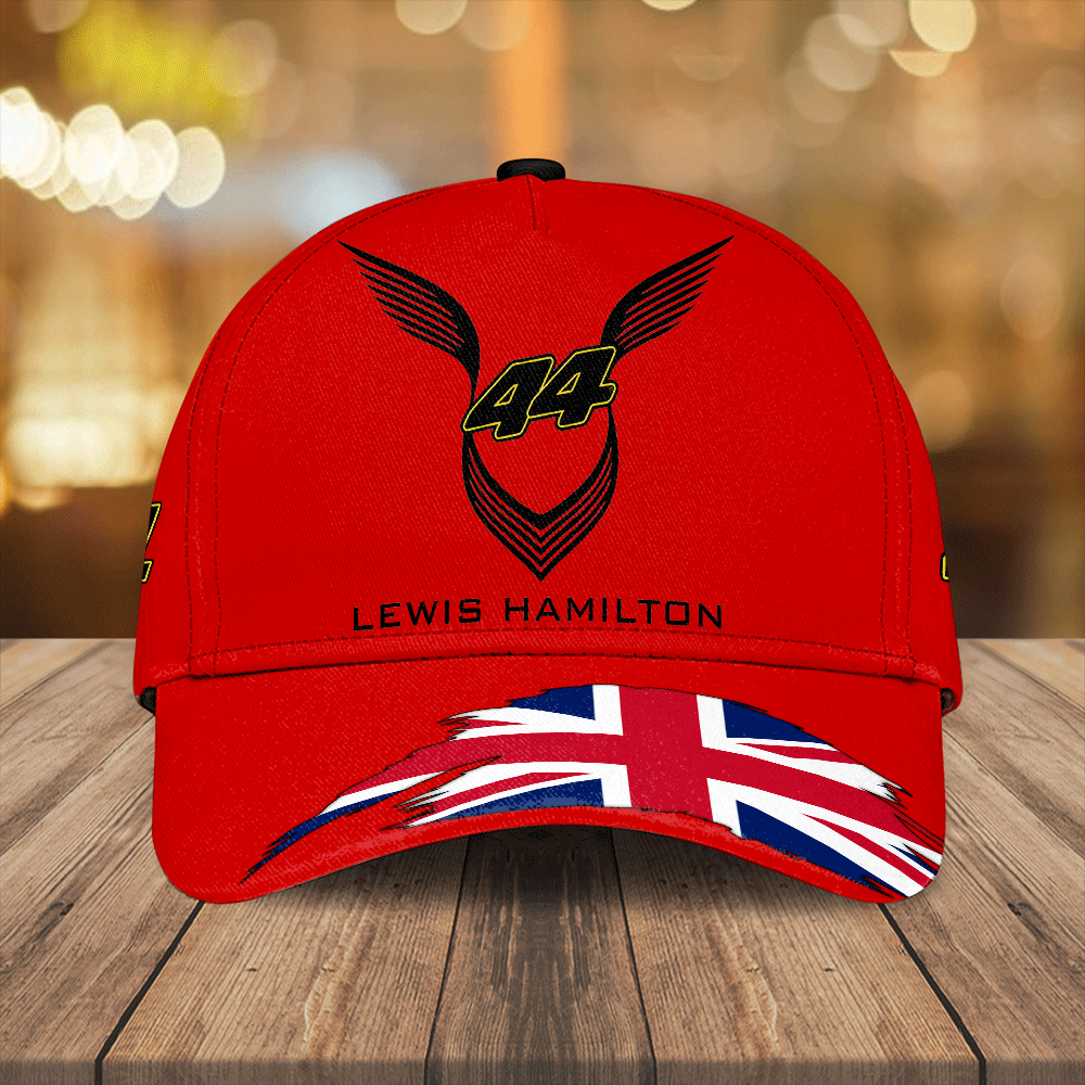 Sportswearmerch Scuderia Ferrari Car x Lewis Hamilton F1 Car Classic Cap Gift For Fan