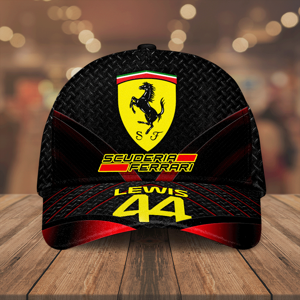 Sportswearmerch Scuderia Ferrari F1 x Lewis Hamilton F1 F1 Classic Cap For Fan