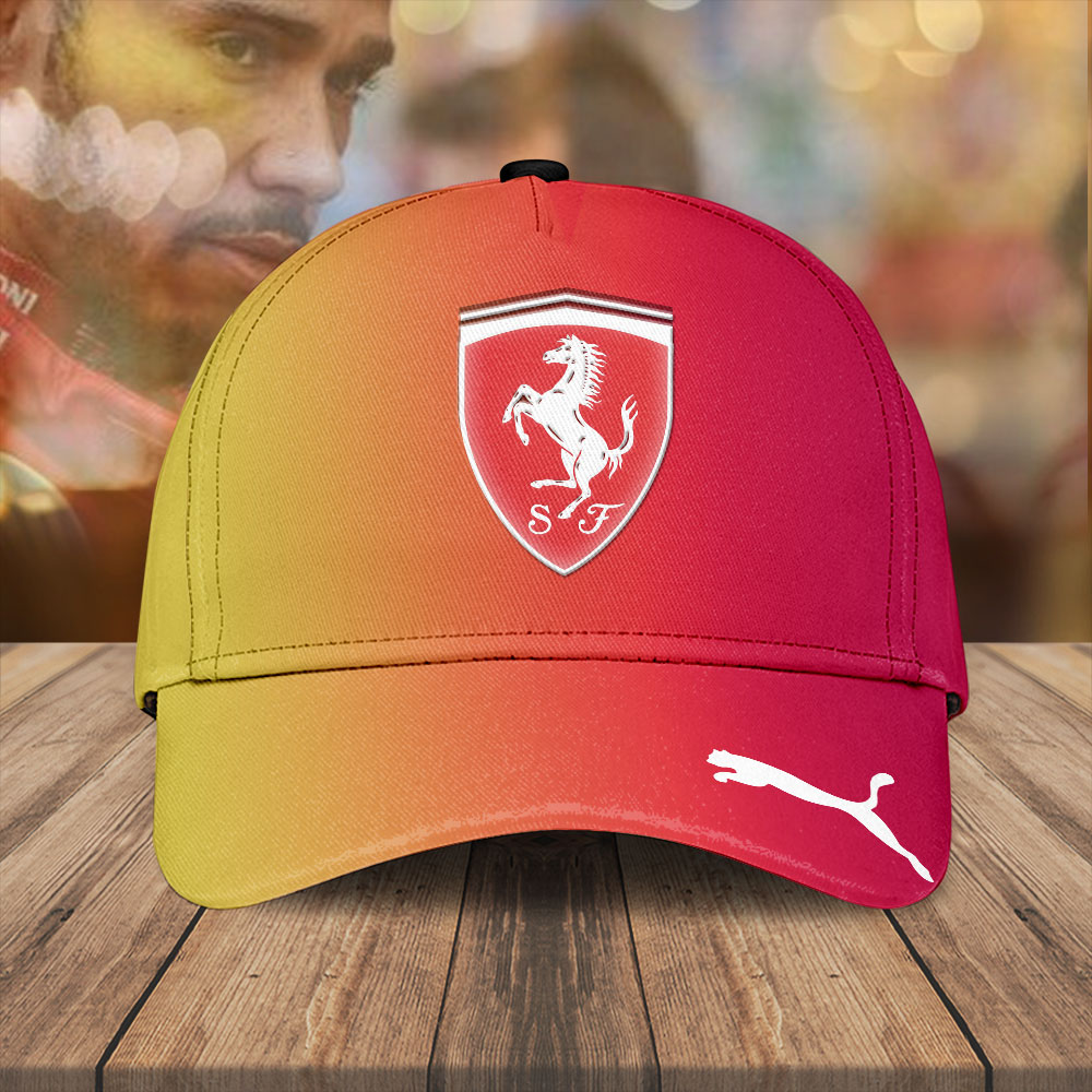 Sportswearmerch Scuderia Ferrari x Lewis Hamilton F1 Classic Cap For Fan